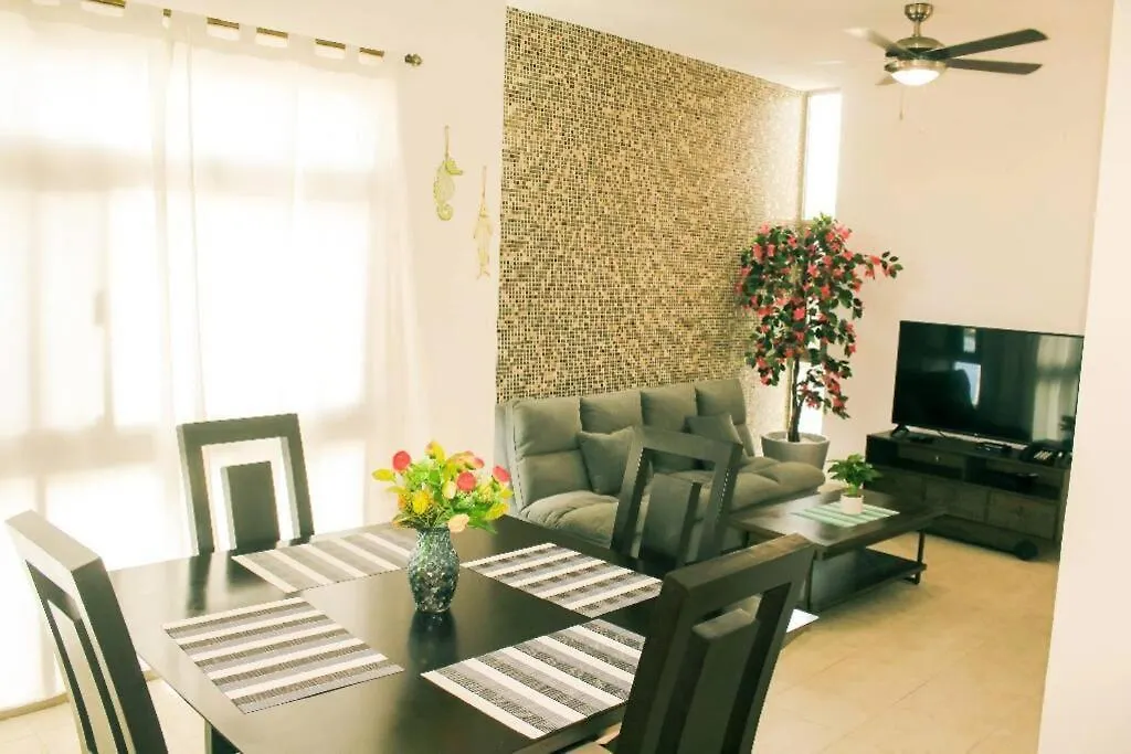 Апартаменты Hermoso Departamento En La Avenida Colosio Плая-дель-Кармен Мексика